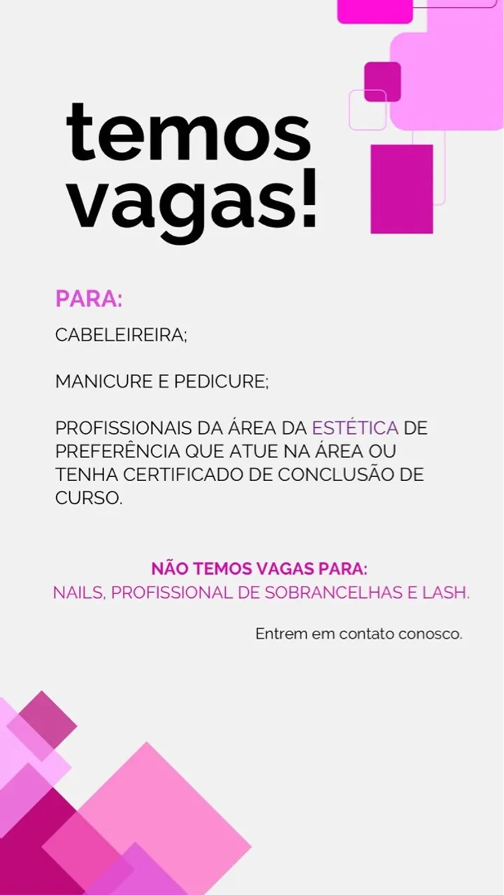 Vaga de emprego