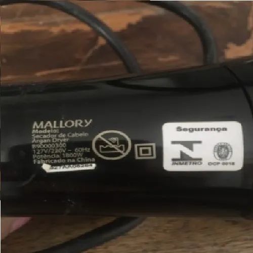 Secador de cabelo Mallory - bivolt  - Foto 3
