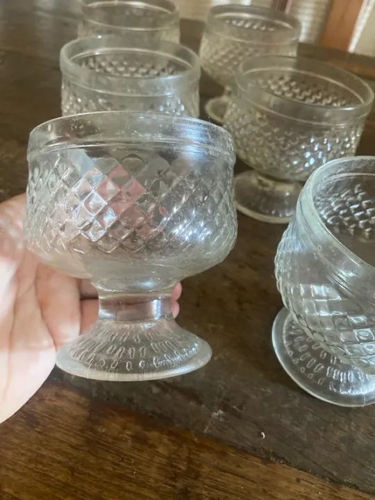 Jogo de 6 Copos de Vidro para Sobremesa - Foto 3