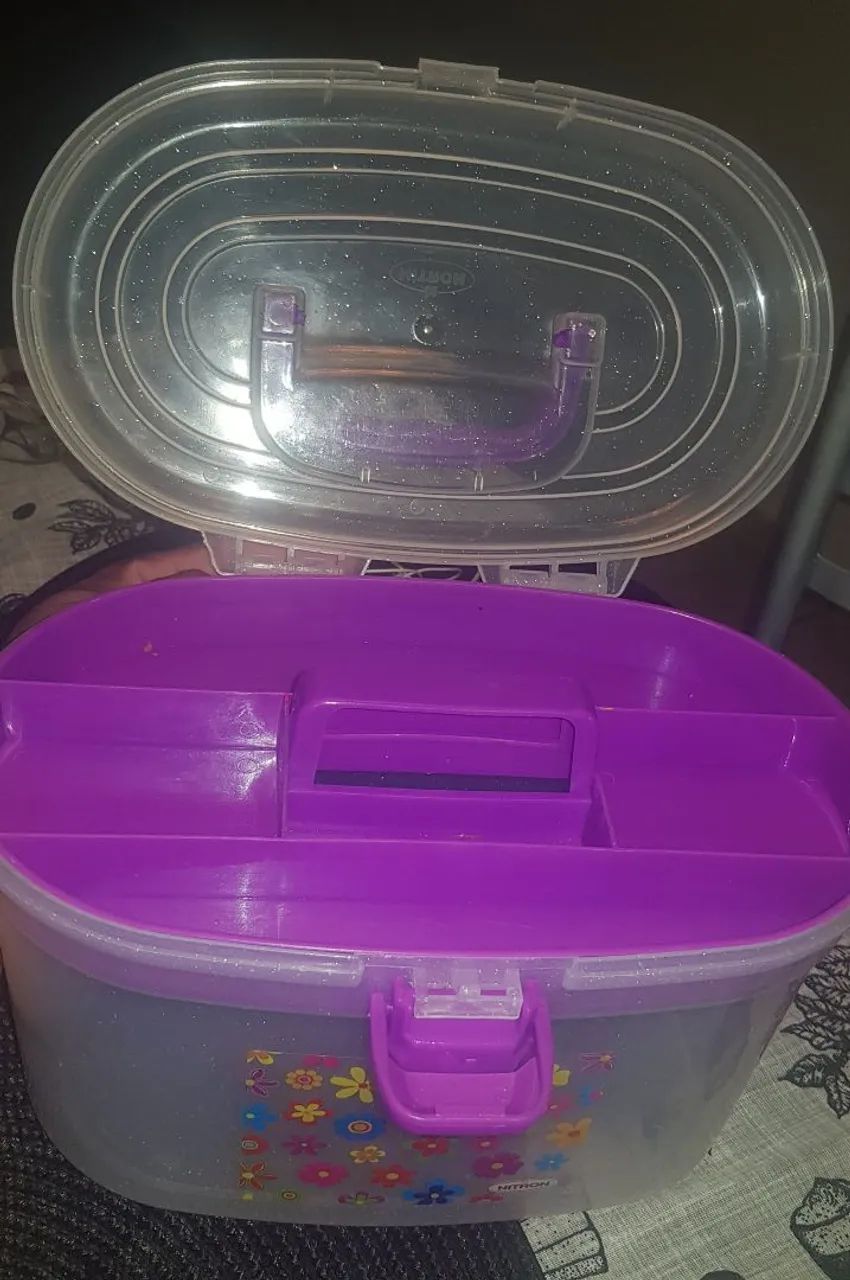 Caixa organizadora para maquiagem - Foto 2