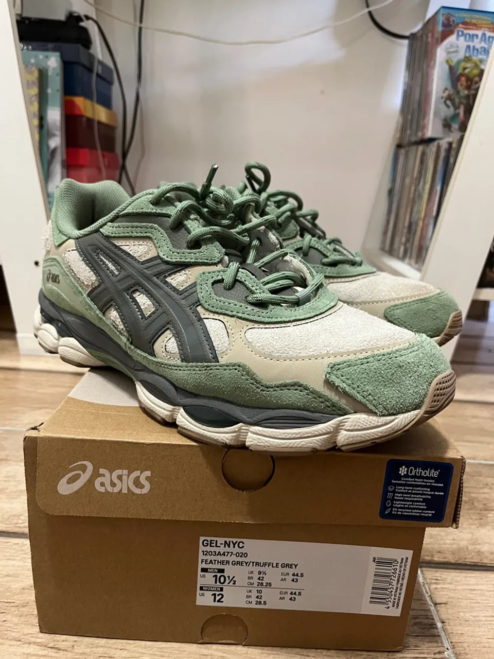 Tênis Asics Gel-Nyc Feather Grey/Truffle Grey