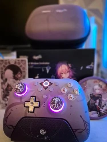 Controle Wireless 8BitDo - Ultimate 2 Wireless Honkai Star Rail -licenciado oficial Honkai - Foto 4