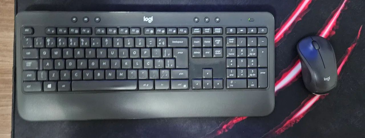 Kit Teclado e Mouse Logitech