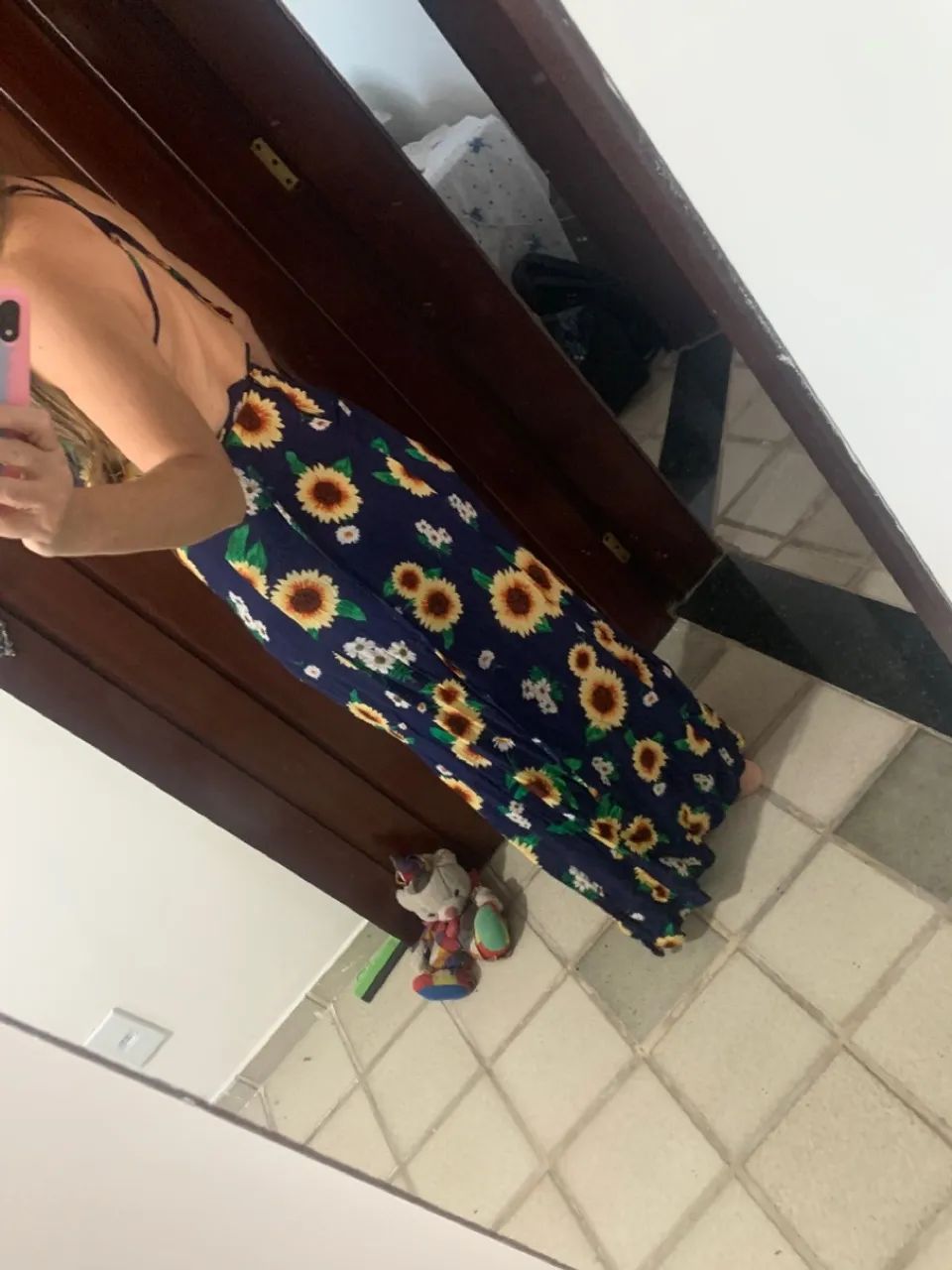 Vestido Longo Estampado Floral Tropical - Foto 3