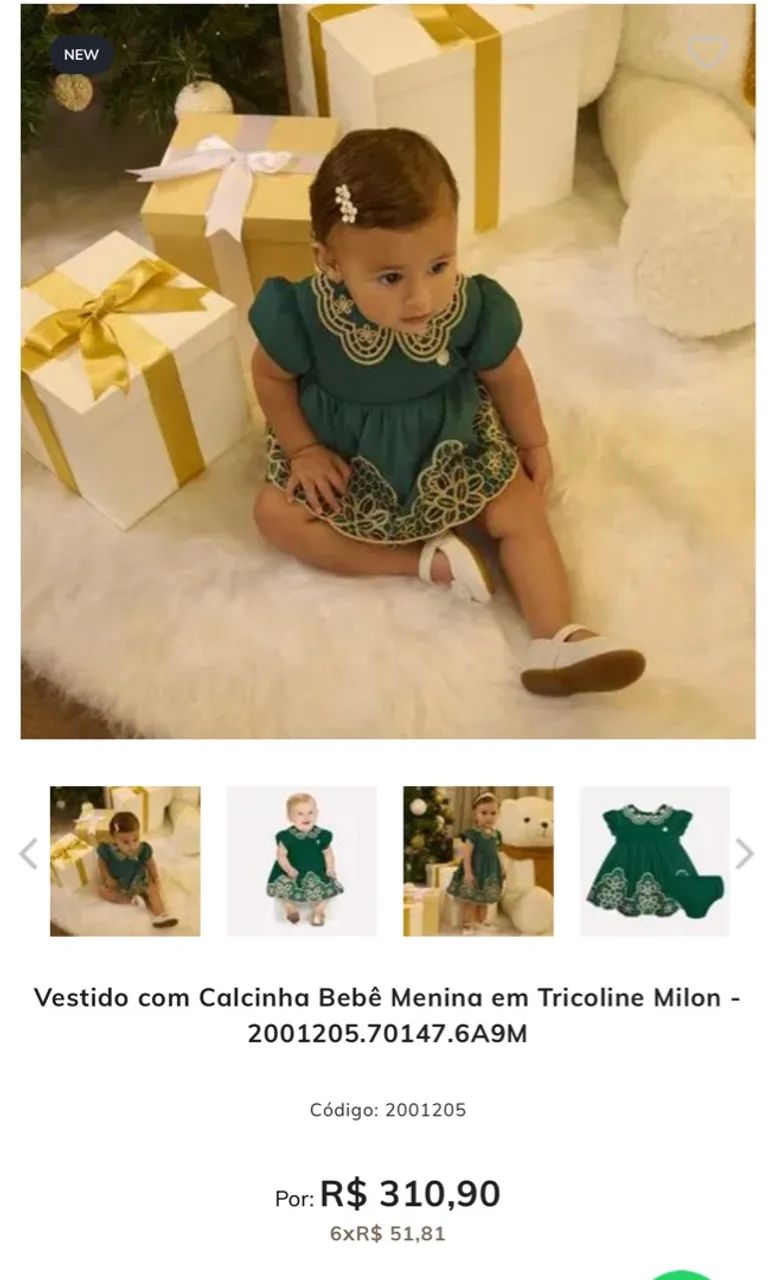 Vestido de festa menina vestido verde bebê menina vestido de Natal
