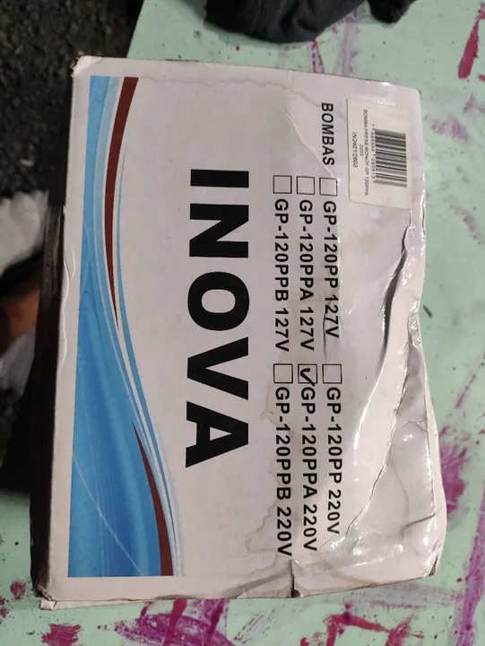Bomba d'água Inova - GP-120PPA 220V