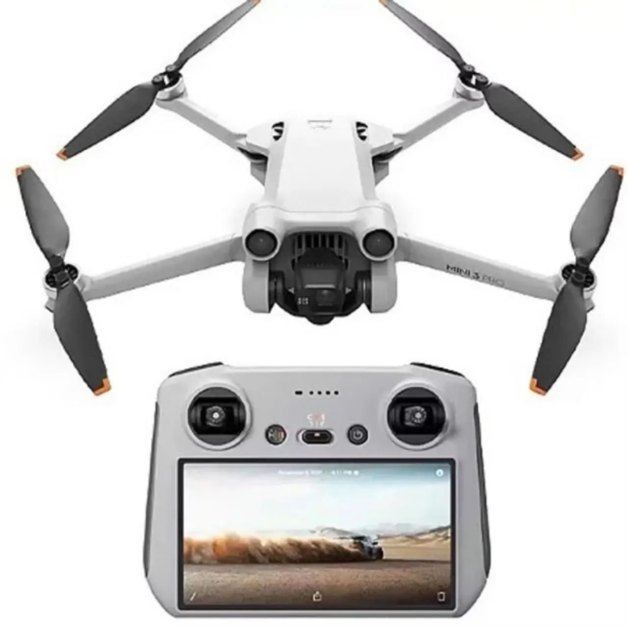 Drone DJI Mini 3 4K controle com tela lacrado<br><br><br>original Profissional Standard 1 Bateria - Foto 3