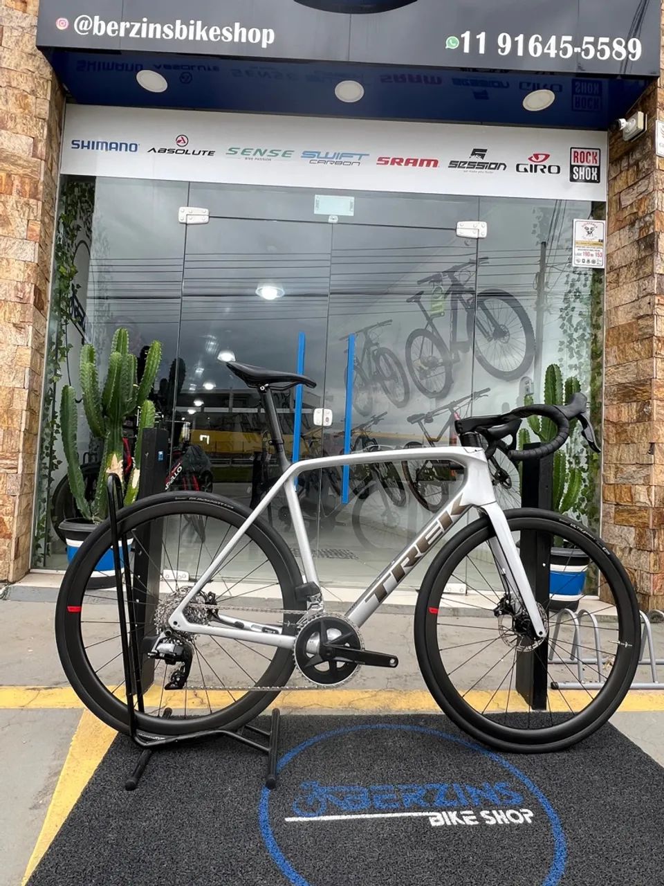  TREK EMONDA DISC CARBONO - 58 - SRAM RIVAL 12V AXS - RODAS WILLIER CARBONO - REVISADA