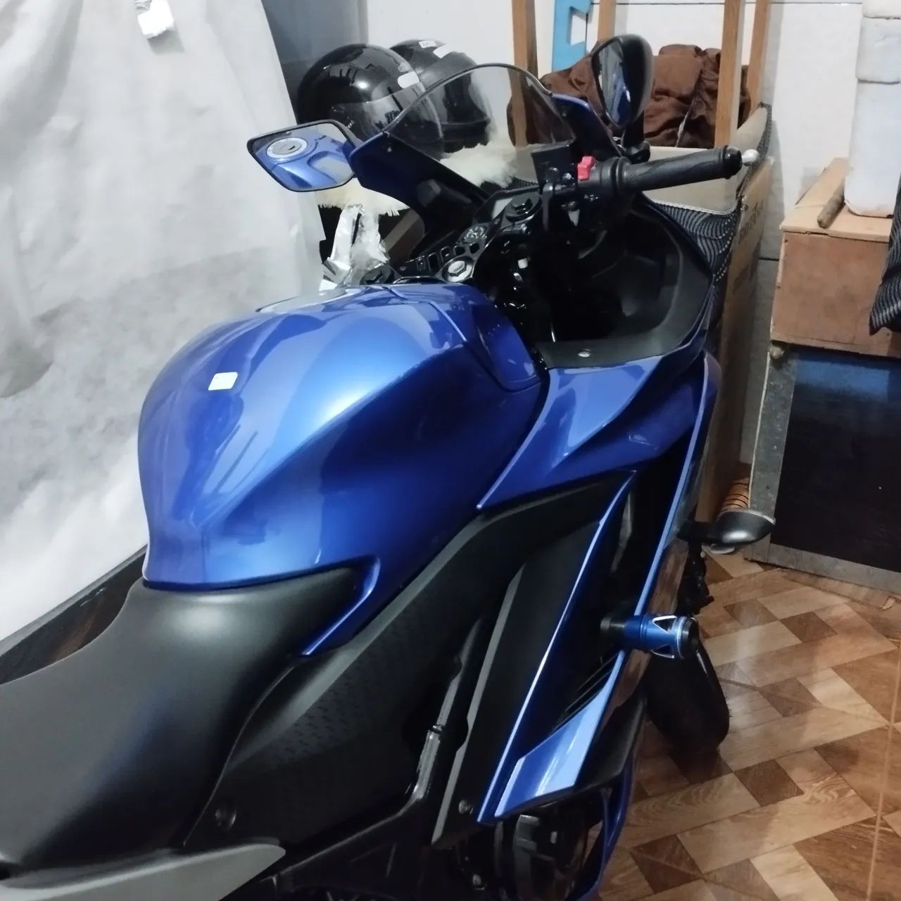 Yamaha R3 Azul - Impecável - Foto 3