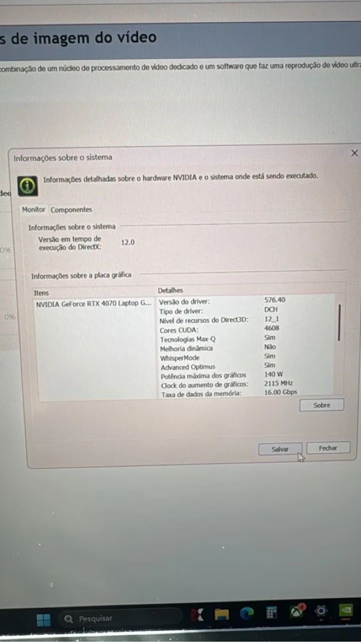  *****Estudo trocas *****Alienware M16 R1 - RTX 4070 , 16GB RAM, SSD 1TB - Foto 2