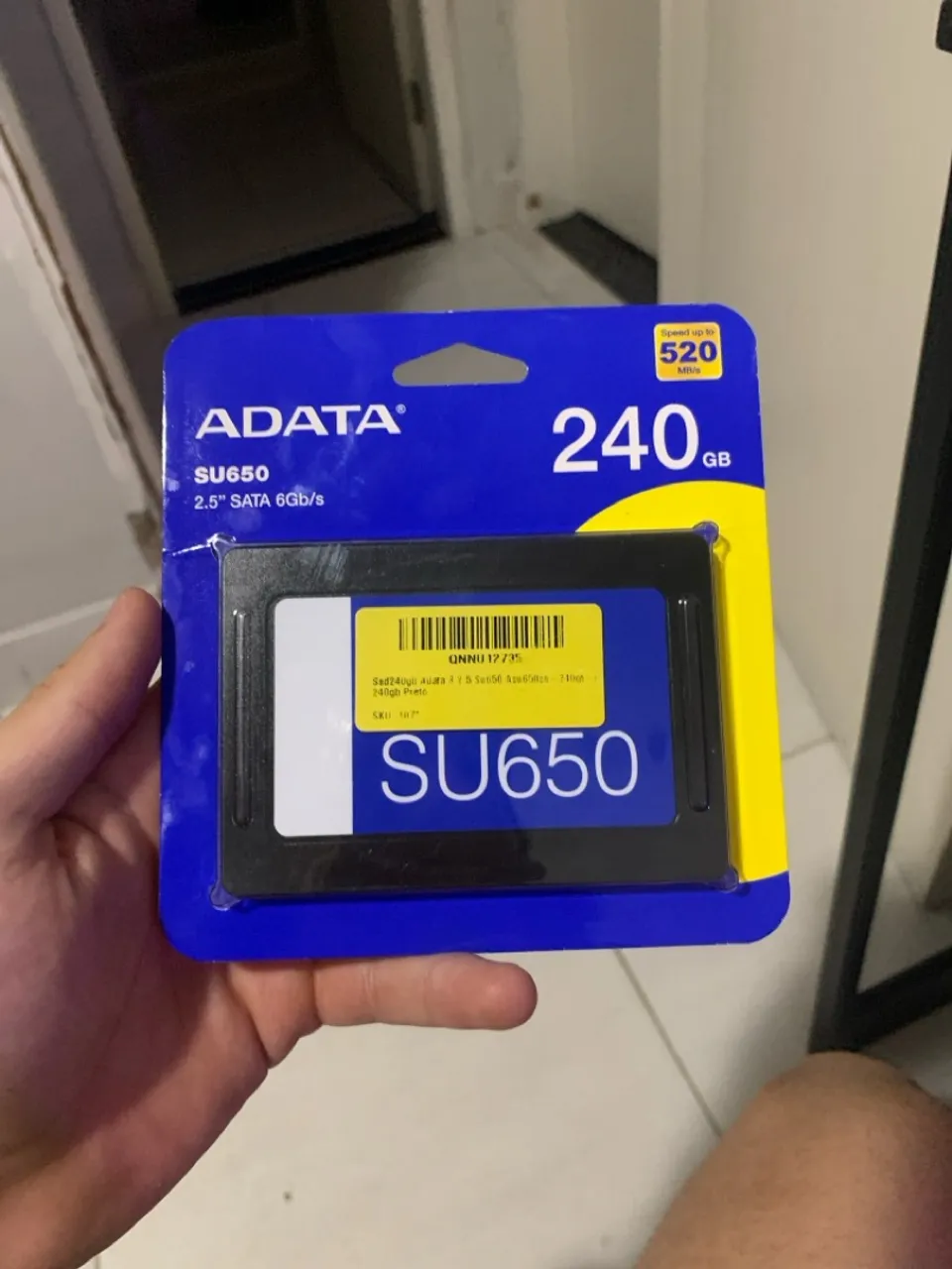 SSD ADATA SU650 240GB - 2.5" SATA 6Gb/s