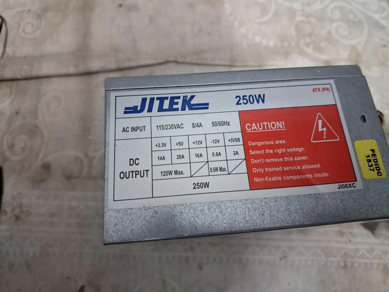 Fonte de PC JITEK 250W - Foto 4