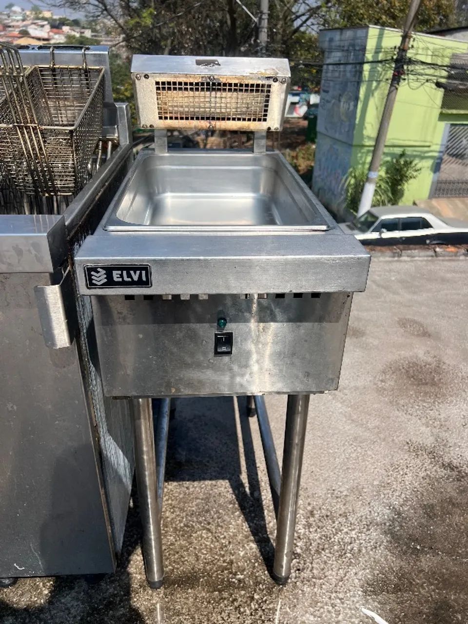 Conservador de fritura elvi restaurante batata frita  - Foto 2