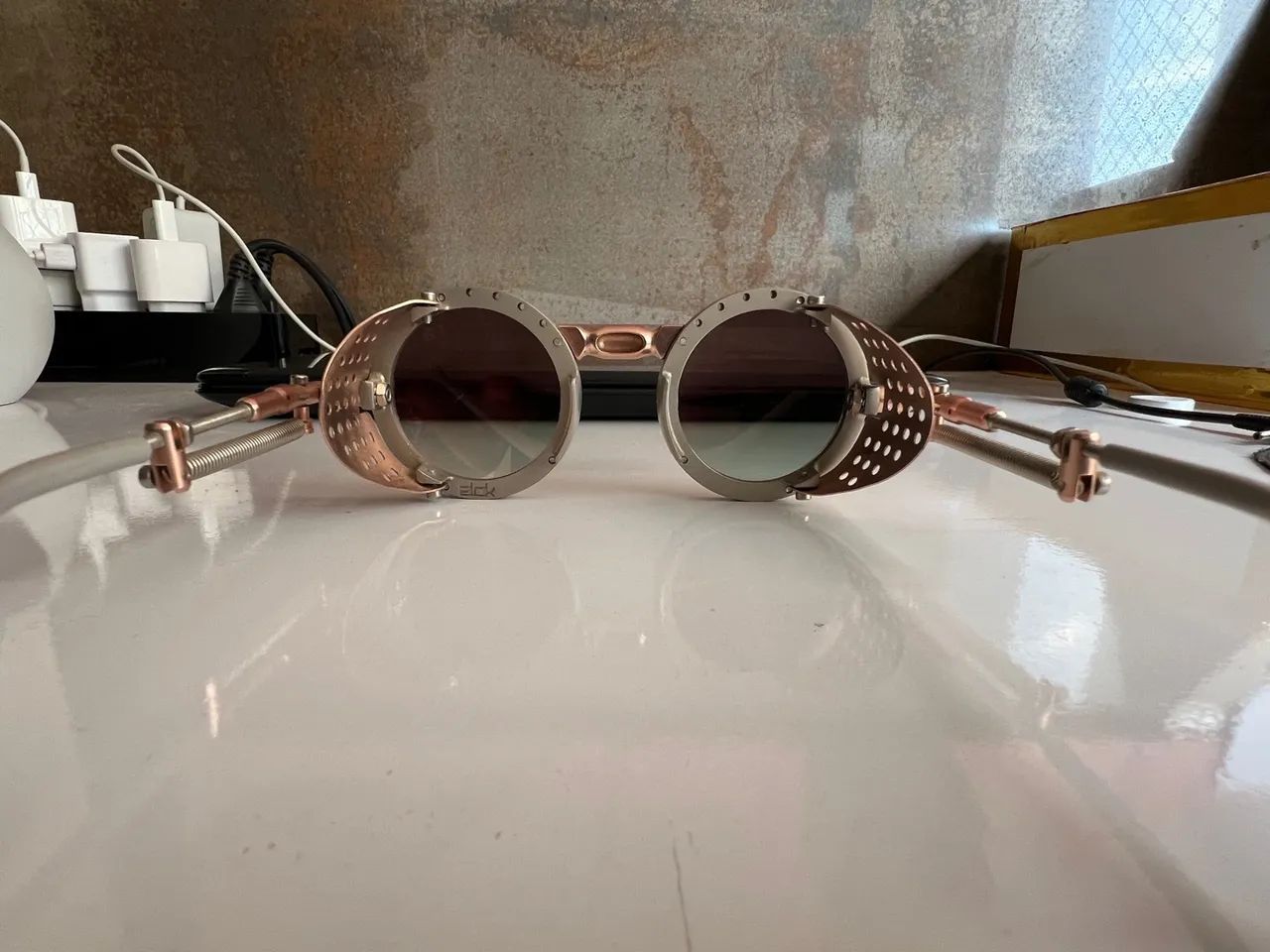 Óculos steampunk vintage Alok  - Foto 2