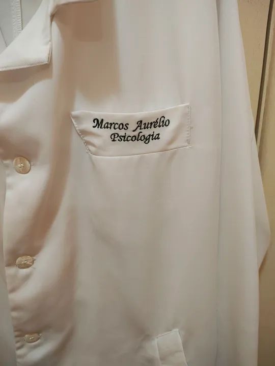 Jaleco Branco - Tamanho M - Foto 3
