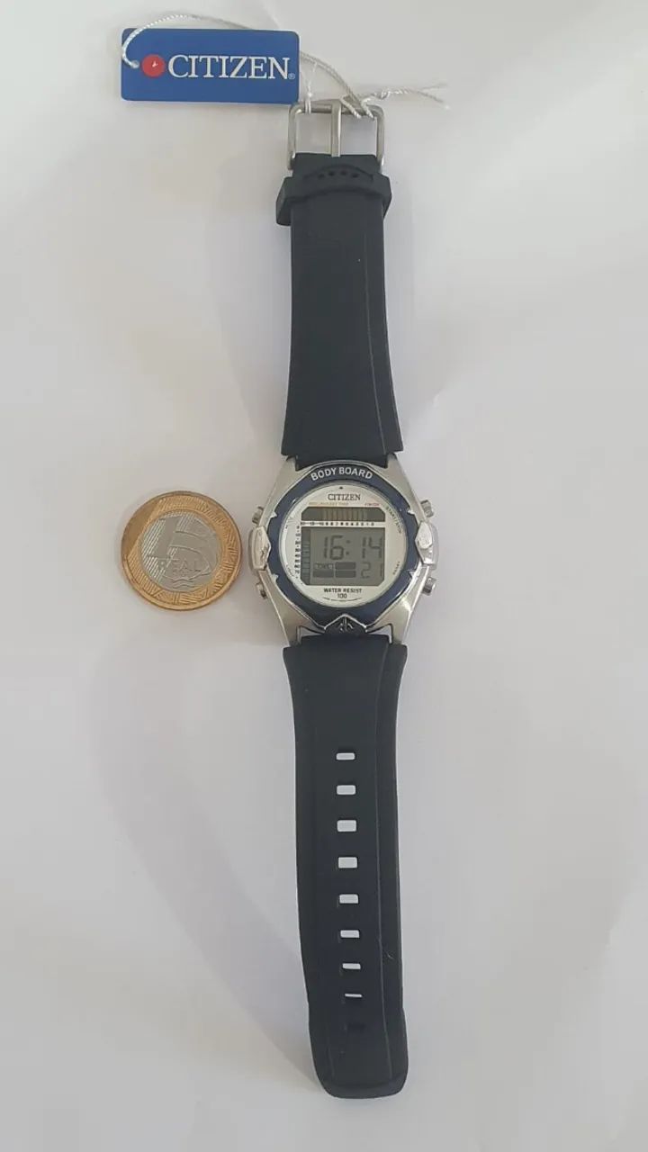 Relógio Citizen D800 Bory Board Wind Surf Promaster - Digital Surf - Foto 2