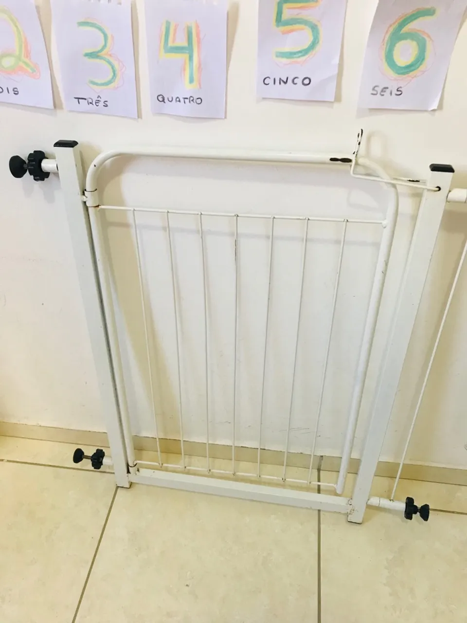Grade de proteção para crianças e pets + 1 espaçador