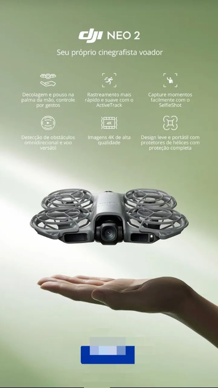 Drone DJI NEO 2 Fly More Combo ' Novo lacrado'  - Foto 4