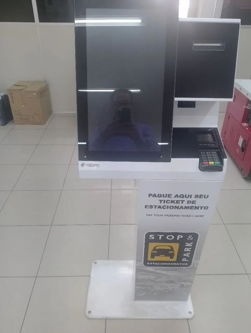 "Toten de autoatendimento/pagamento para Estacionamento Marca Schalter " - Foto 5