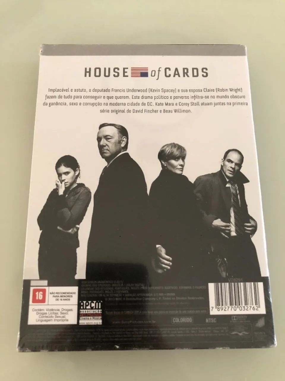 DVD House of Cards - 1ª Temporada Completa (Original e Lacrado)