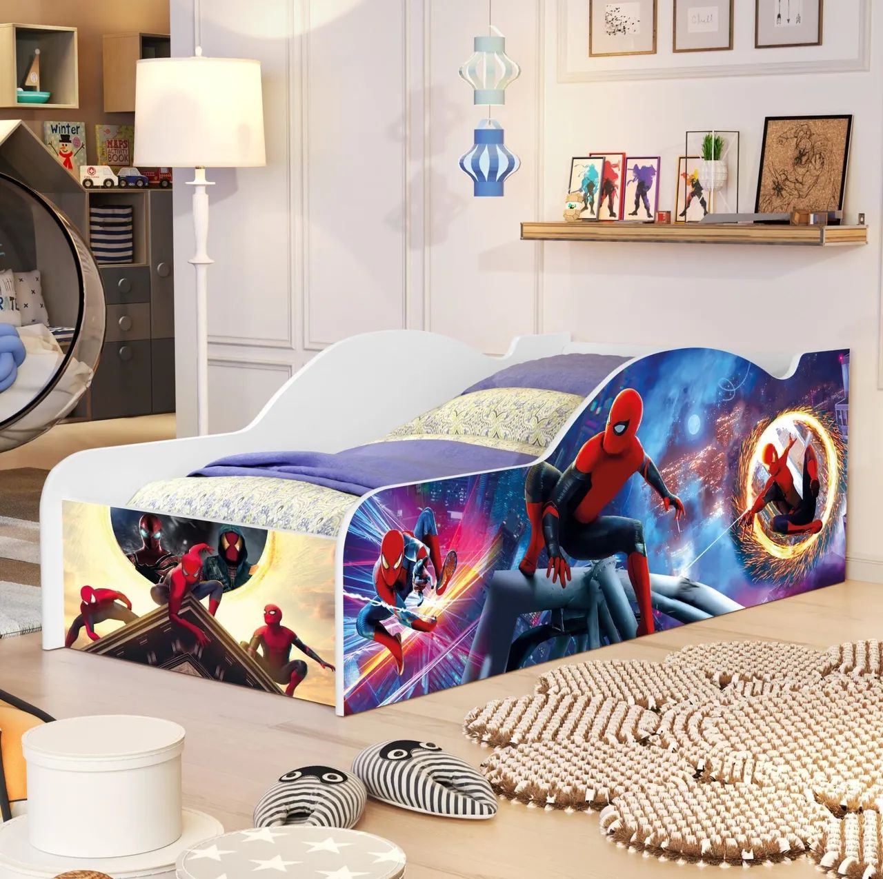 Cama Juvenil Homem Aranha - Entrega Rápida 