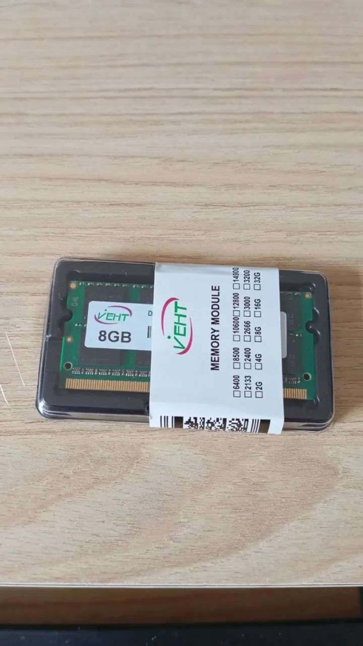 Memória para notebook ddr3 pcl3 8GB - Foto 2