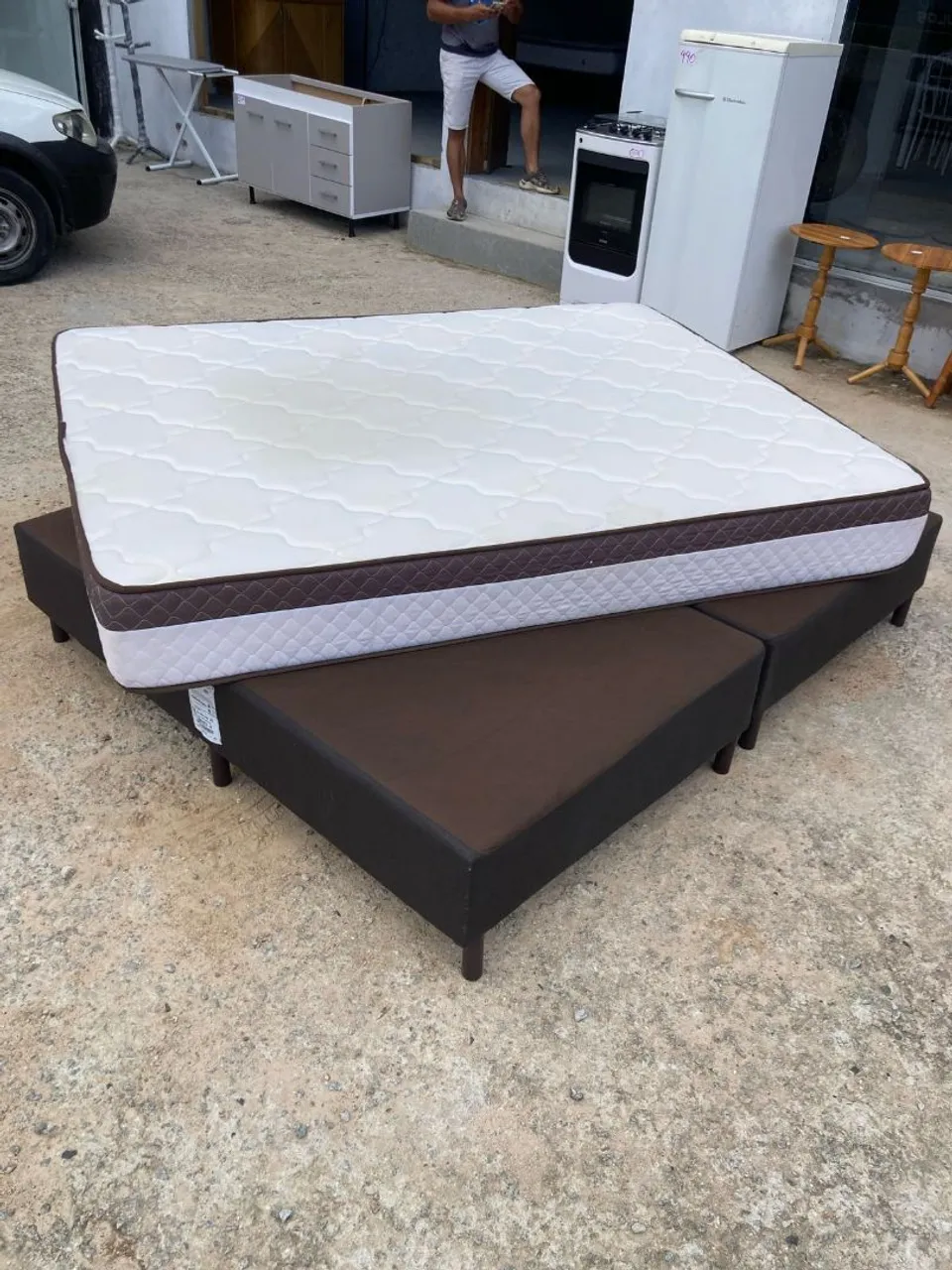 Cama Box Queen 