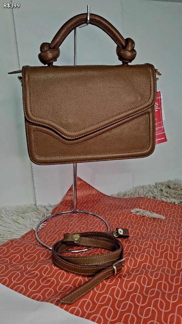 Bolsas em couro legítimo Original da Couro Fino vários modelos! - Foto 5