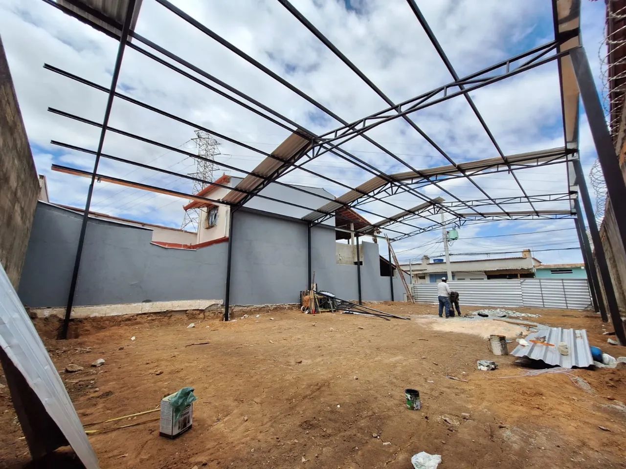 Galpão Estrutura Metálica Mão de Obra e Material  - Foto 5