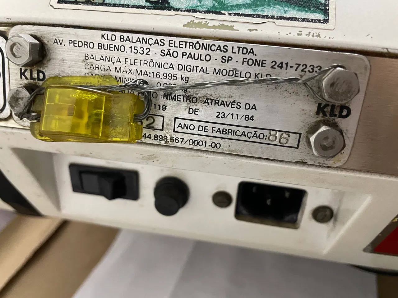  EXCELENTE Balança digital KLD - pechincha FUNCIONA  - Foto 4