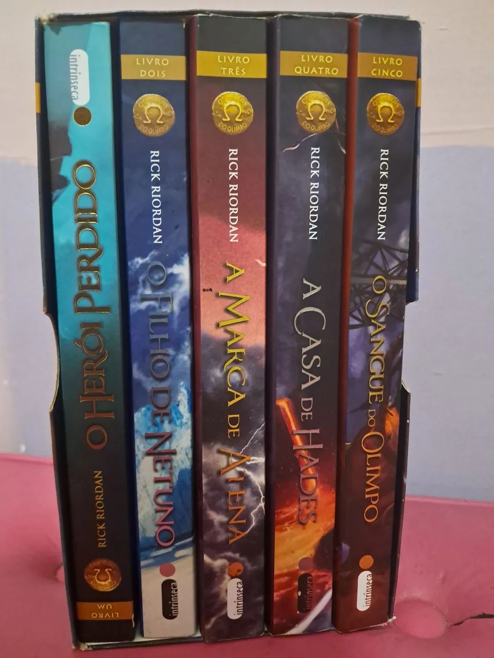 2 box de Percy Jackson -Série: Percy Jackson e os Olimpianos e Os Heróis do Olimpo.  - Foto 4