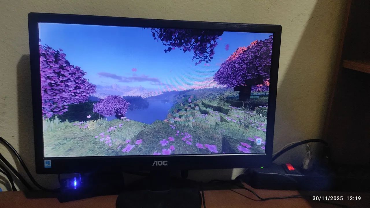 Monitor AOC de 17 Polegadas funcionando perfeitamente. - Foto 3