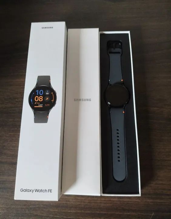 Smartwatch Samsung Galaxy Watch FE Preto.<br>