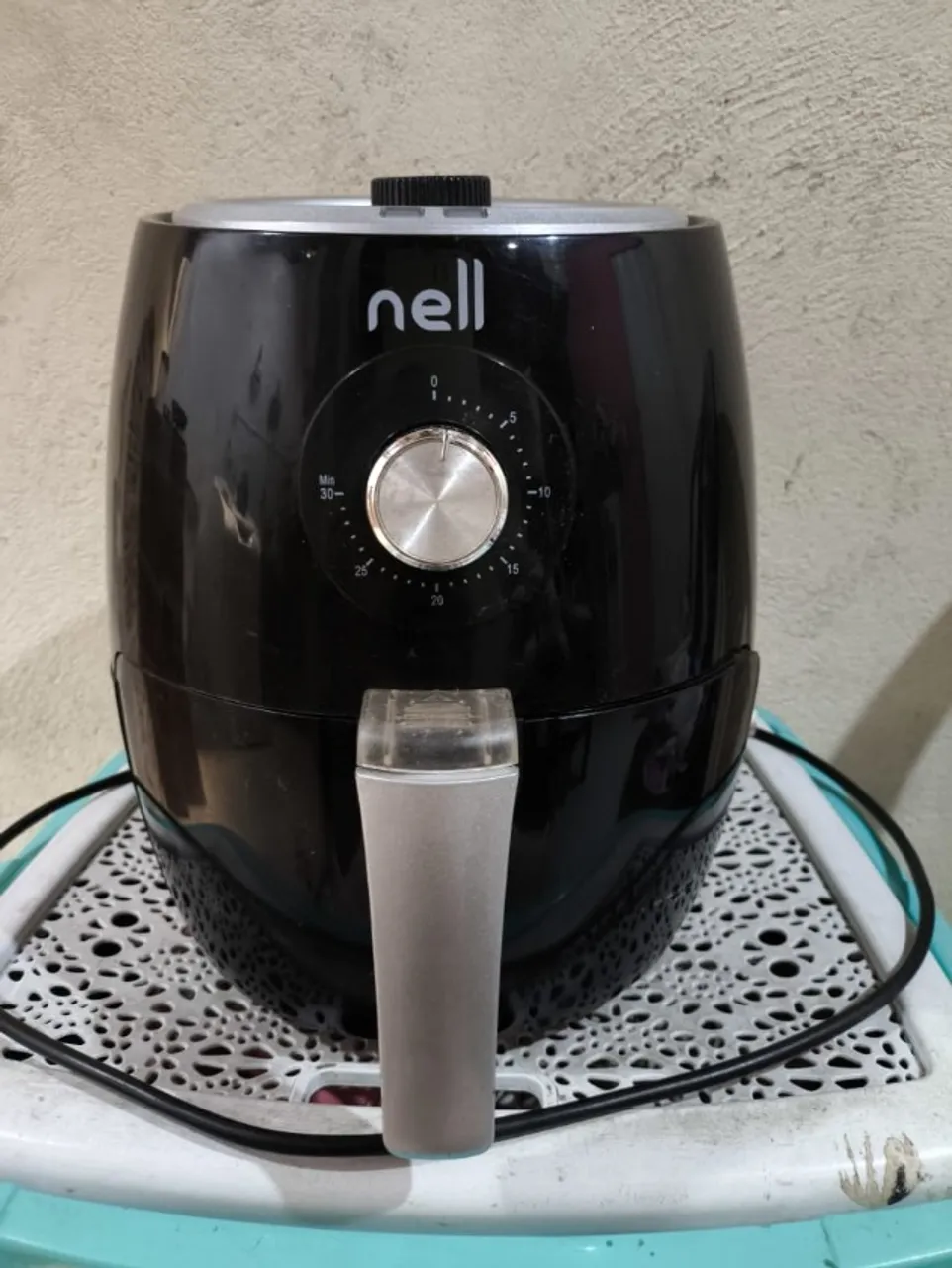 Airfryer usada funcionando