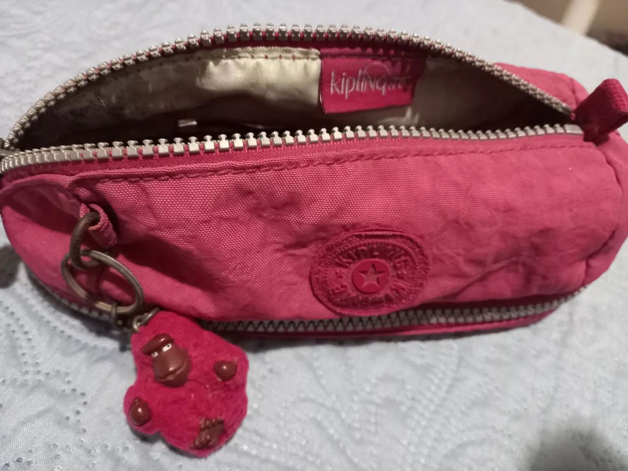 Necessaire Kipling vinho ORIGINAL  - Foto 2