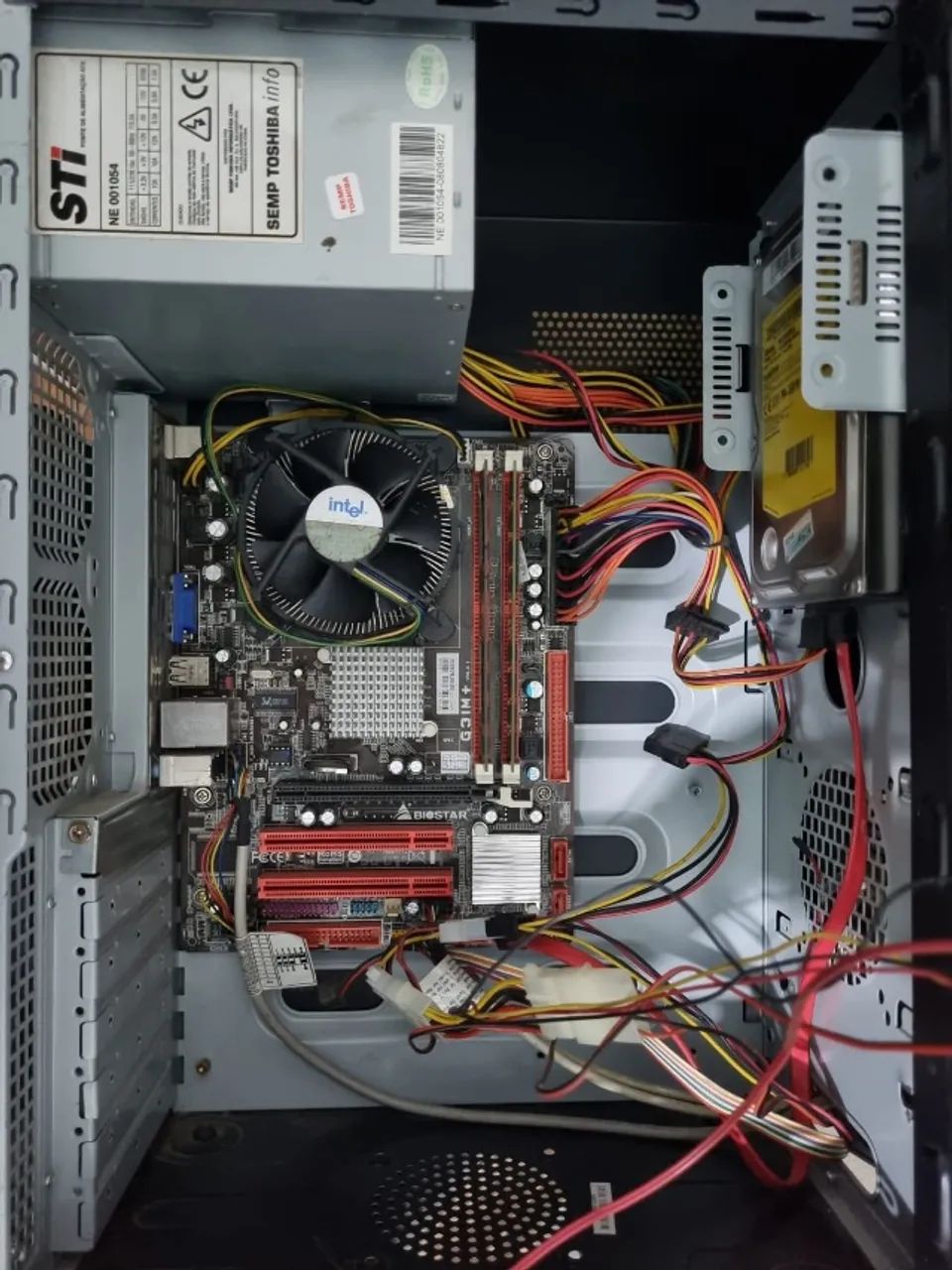 PC Intel Core 2 Duo, 4gb, HD 500gb, win 10, gabinete Gamer - Foto 2