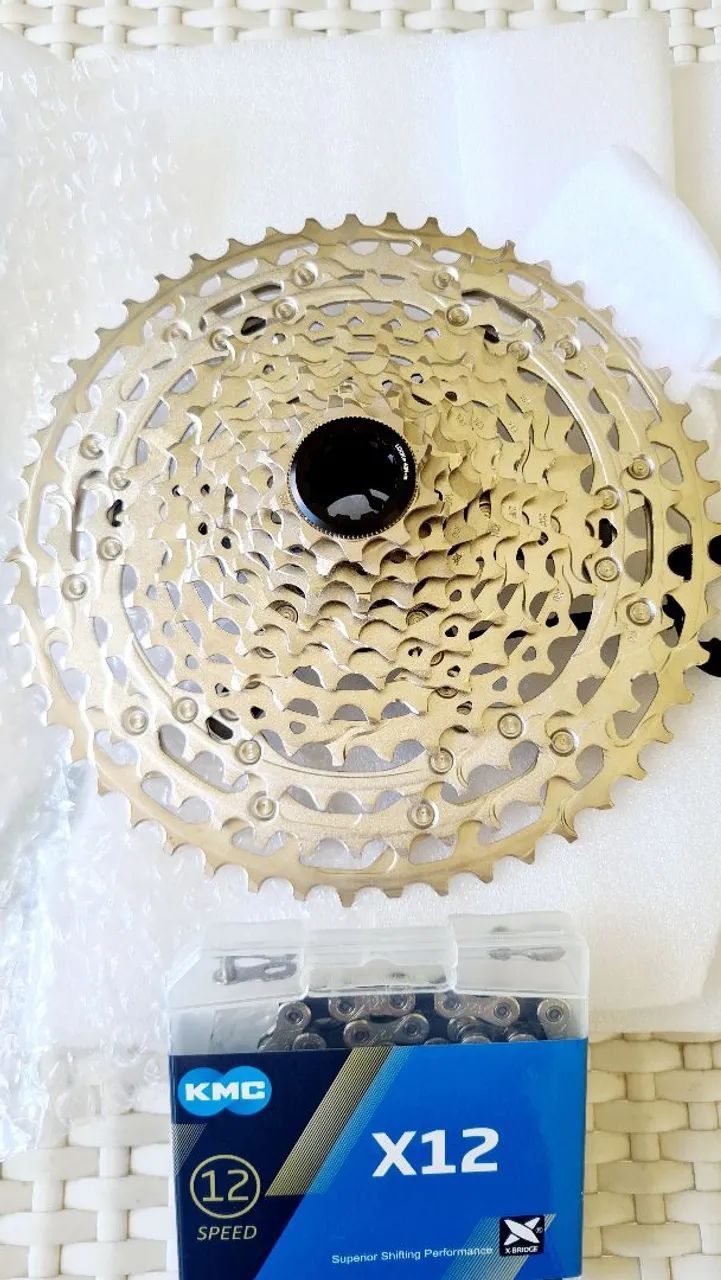 Kit Cambio Shimano Deore 12v + Corrente KMC X12 - Foto 4