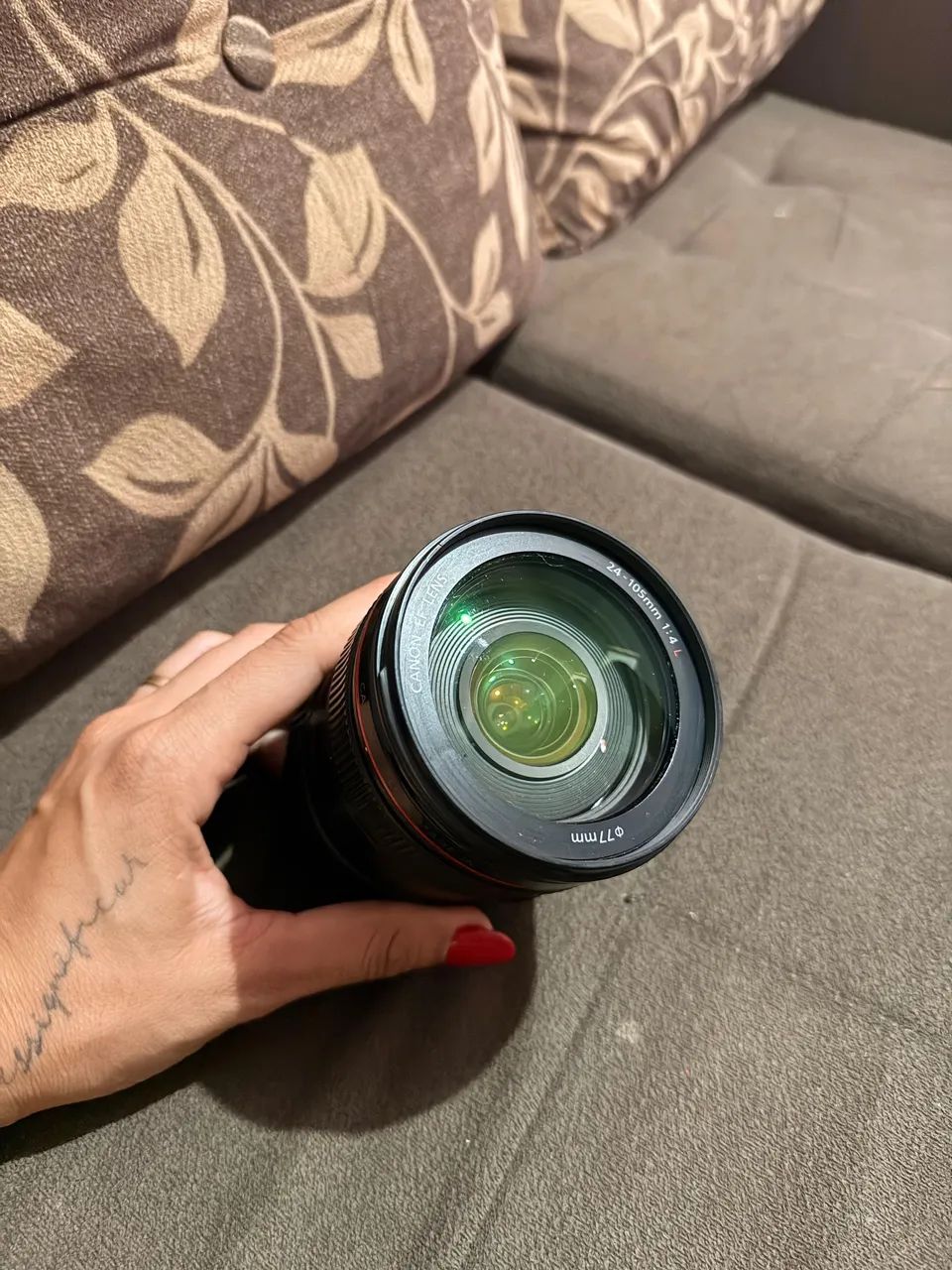 Lente cânon 24-105mm  - Foto 2