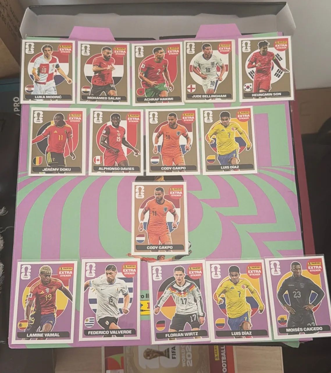 Figurinha Extra Legends Copa 2026