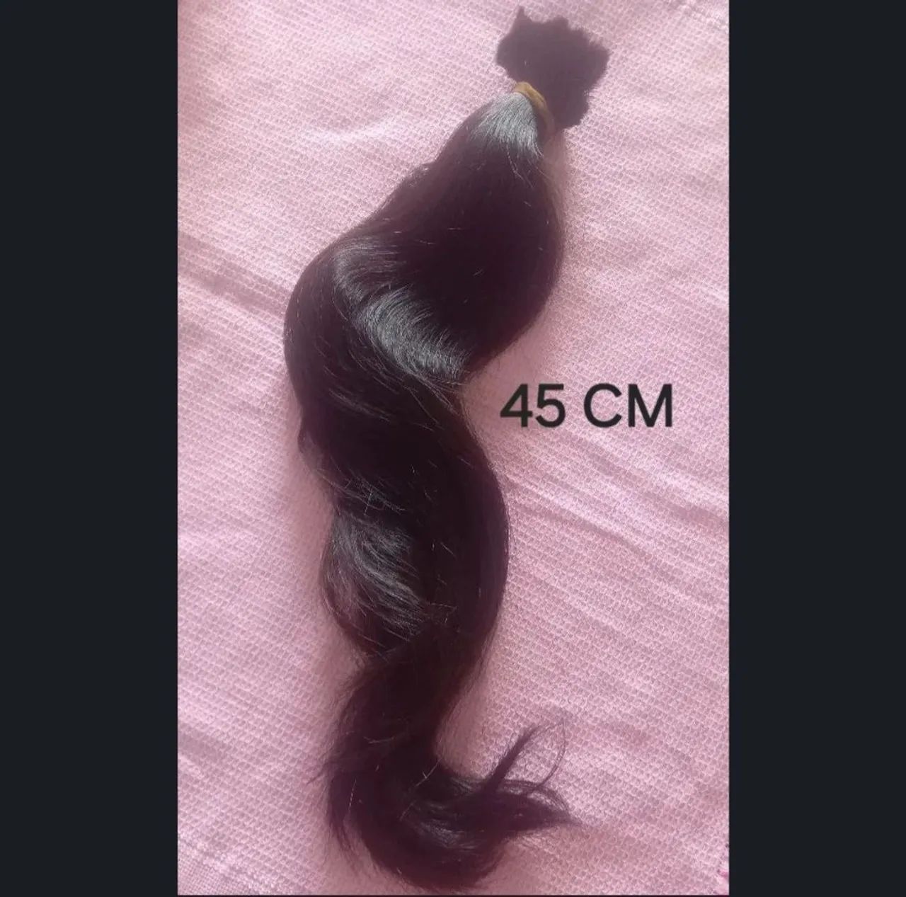 Cabelo humano 45cm - Foto 2