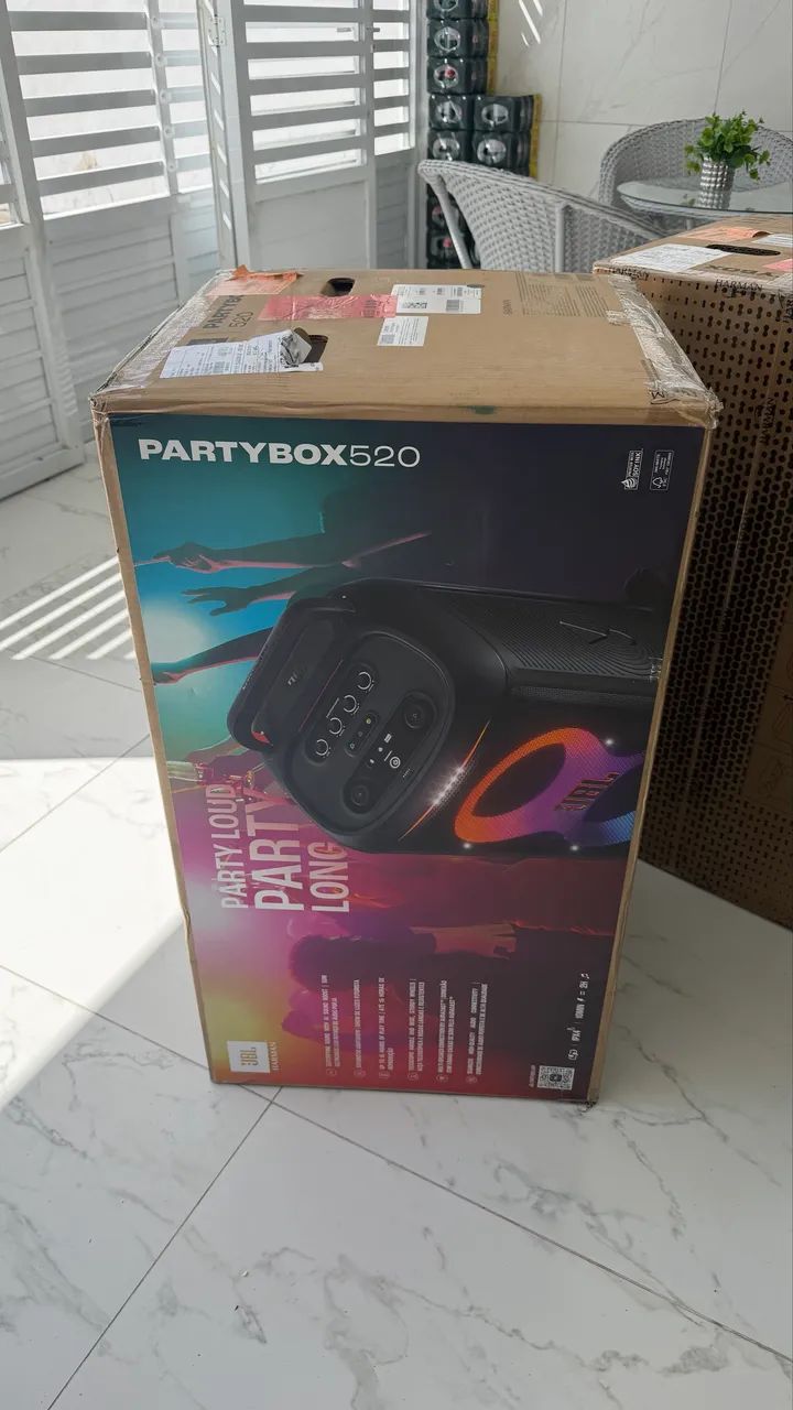 Jbl partybox 520 Lacrada com NF Promoção   - Foto 2