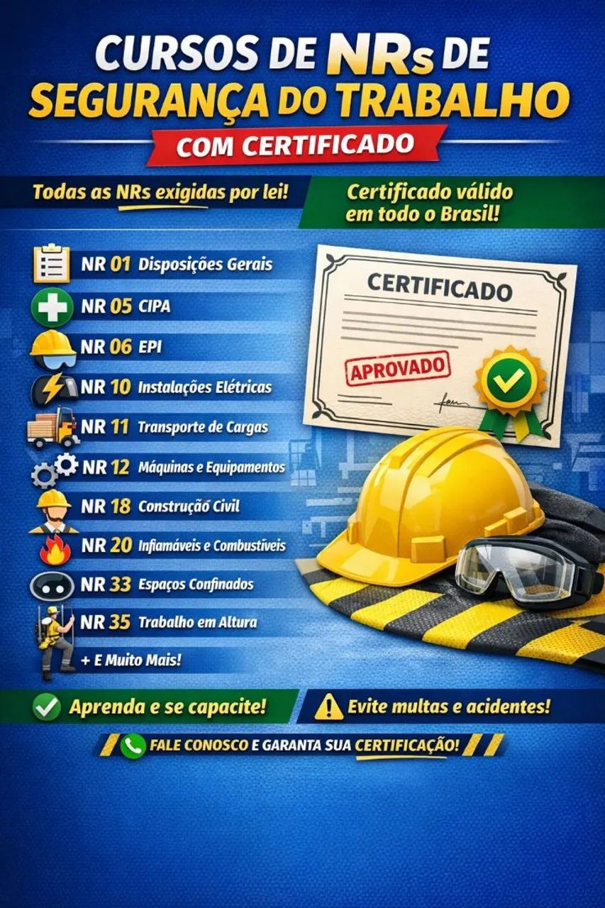 Todas as NRs Por apenas 80 reais