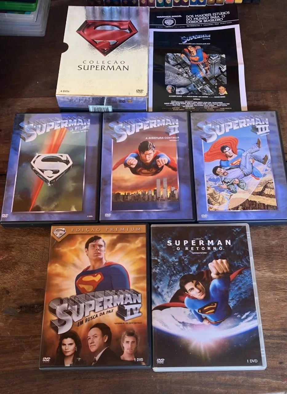 DVD - COLEÇÃO SUPERMAN