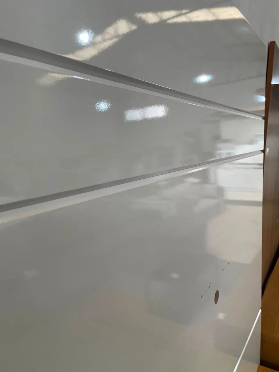 PAINEL PARA TV + RACK 2,20M - R$ 399,99 À VISTA | OUTLET DA REMAR LONDRINA - Foto 5