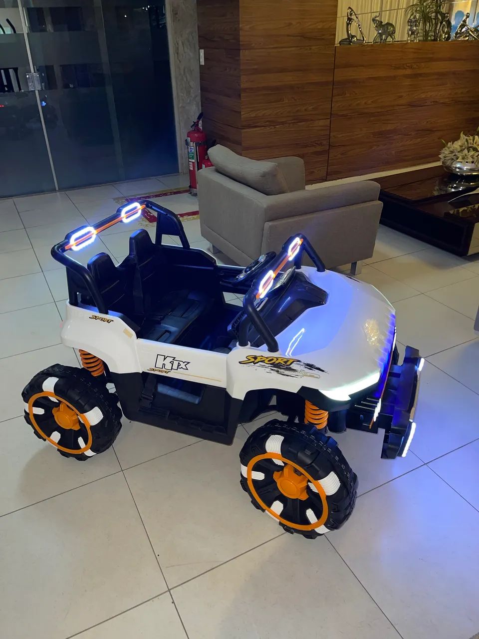 Jeep eletrico infantil 4x4 - Foto 4