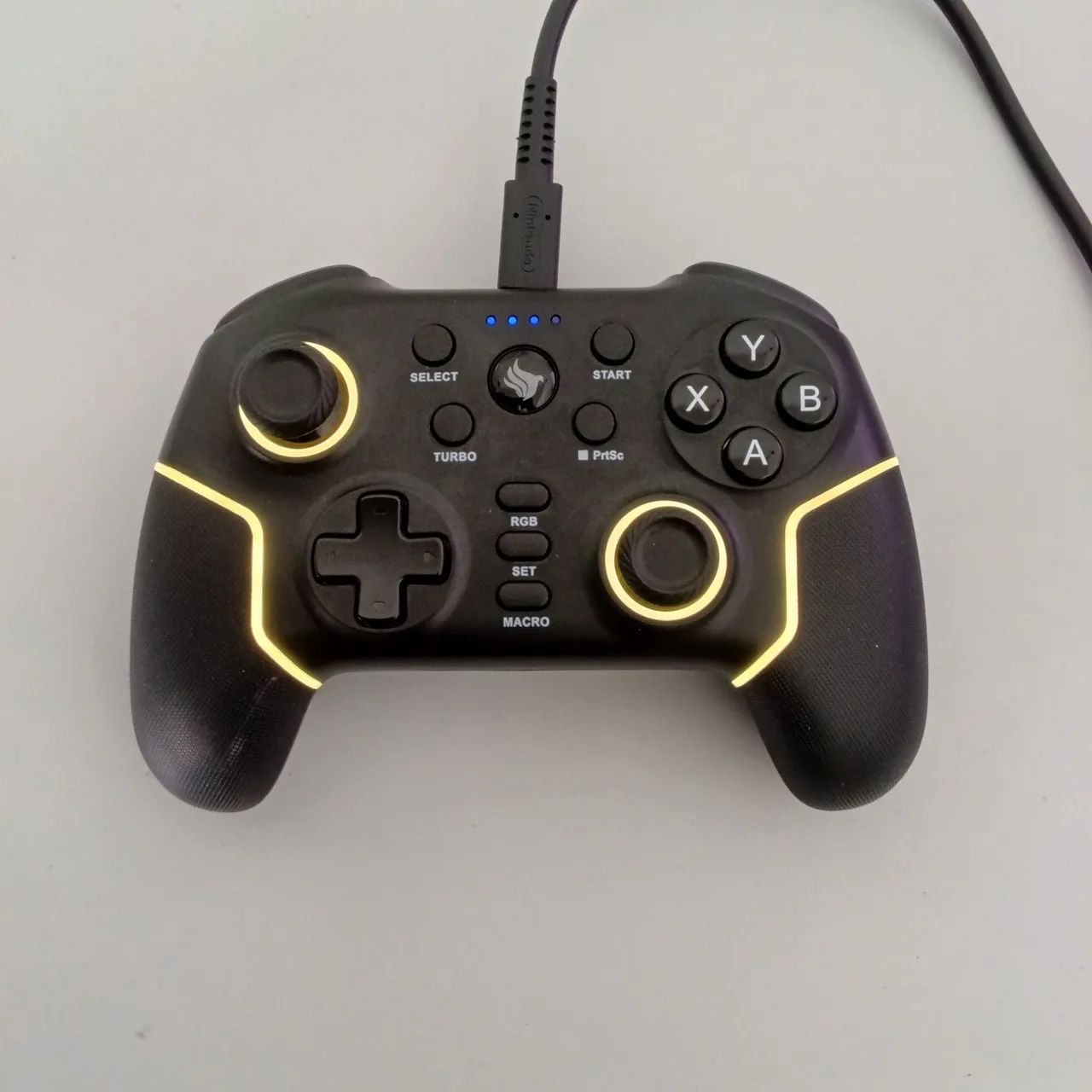 Controle Gamer Pichau Glower Hall Pro, compatível com Switch, PC, PS3 e Android Semi novo - Foto 5