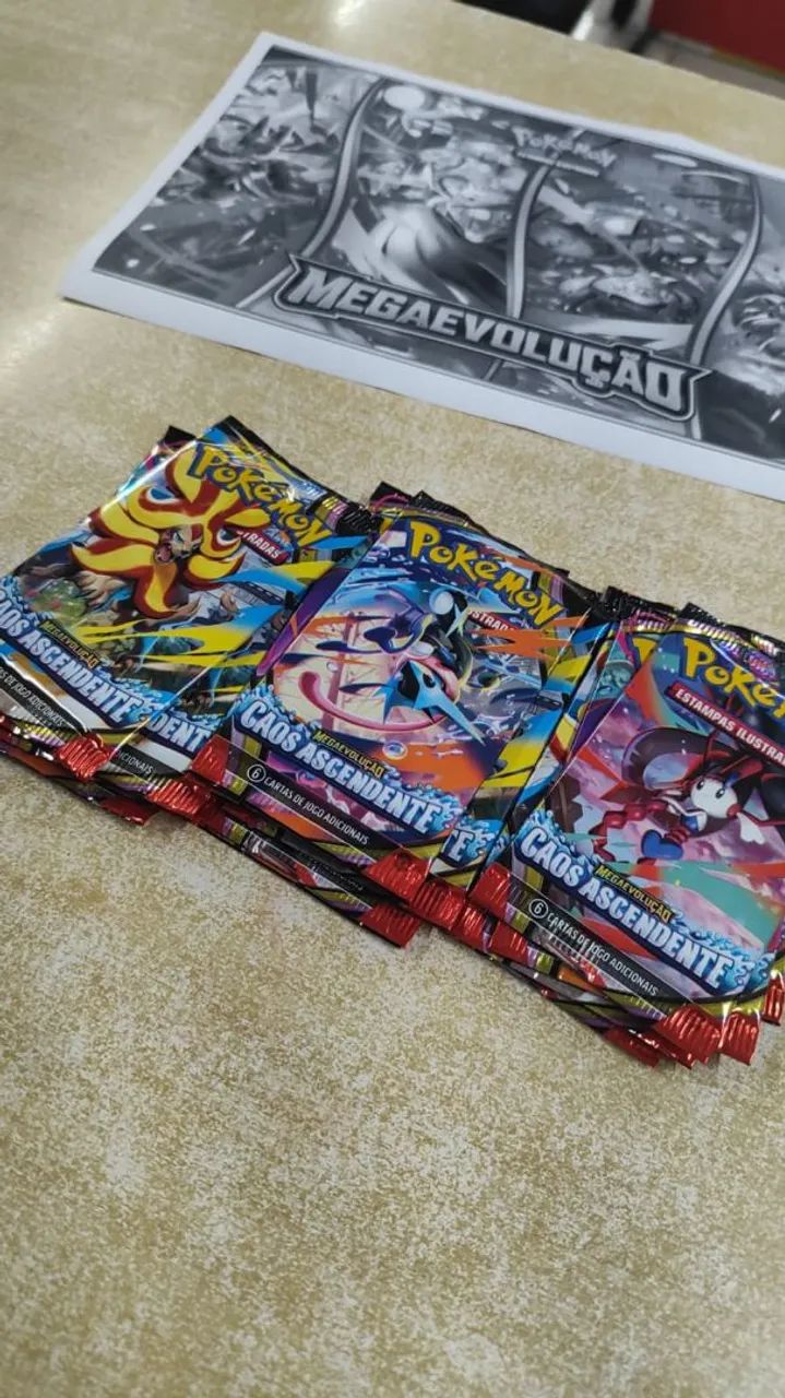 Vendo cartas pokémon, cada pacote de cartas 35 - Foto 2