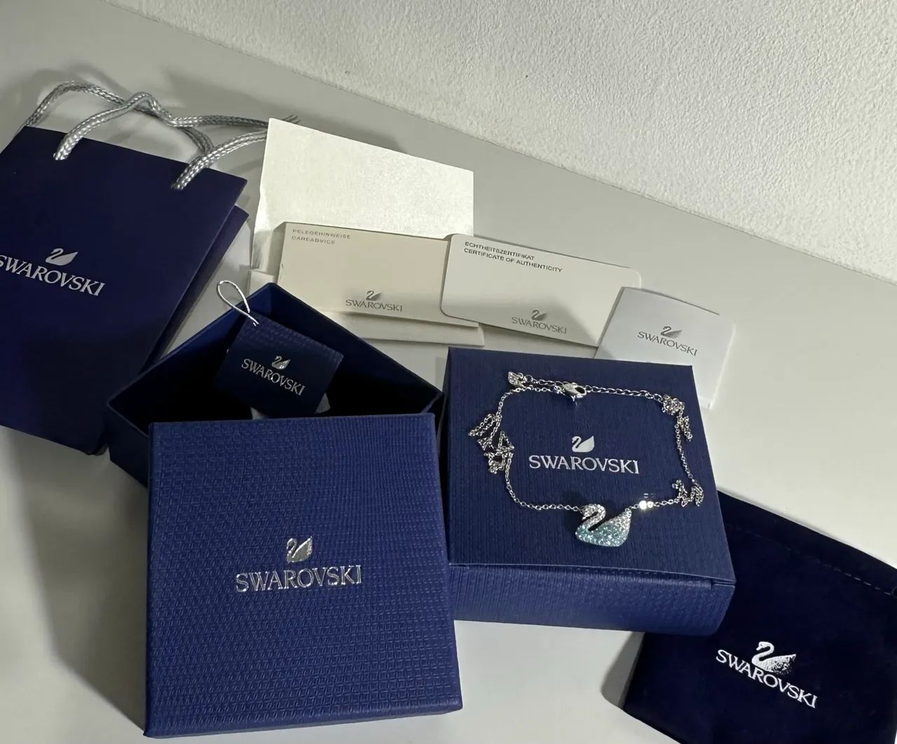 Cordão SWAROVSKI CISNE - Foto 4