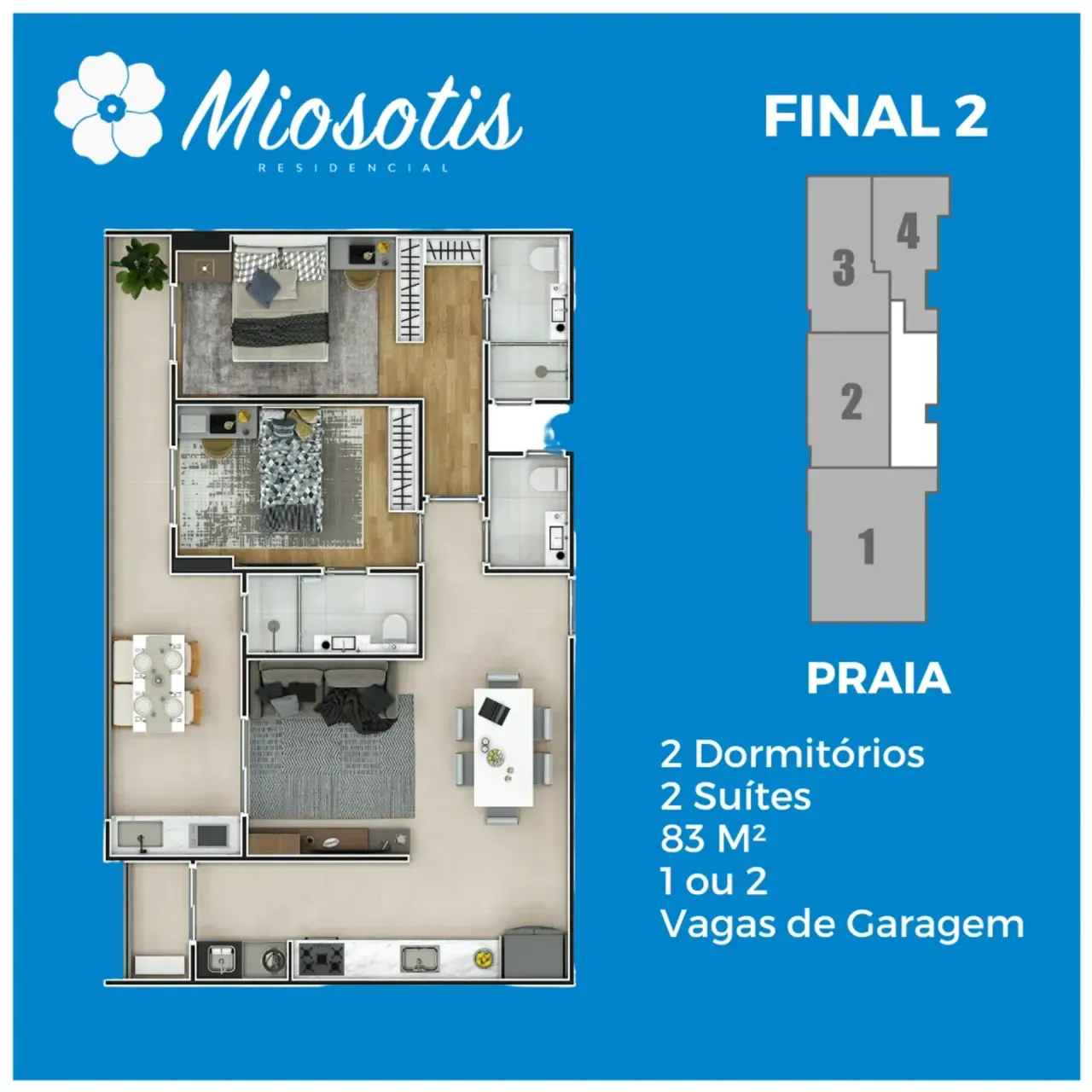 PLANTA 83m²