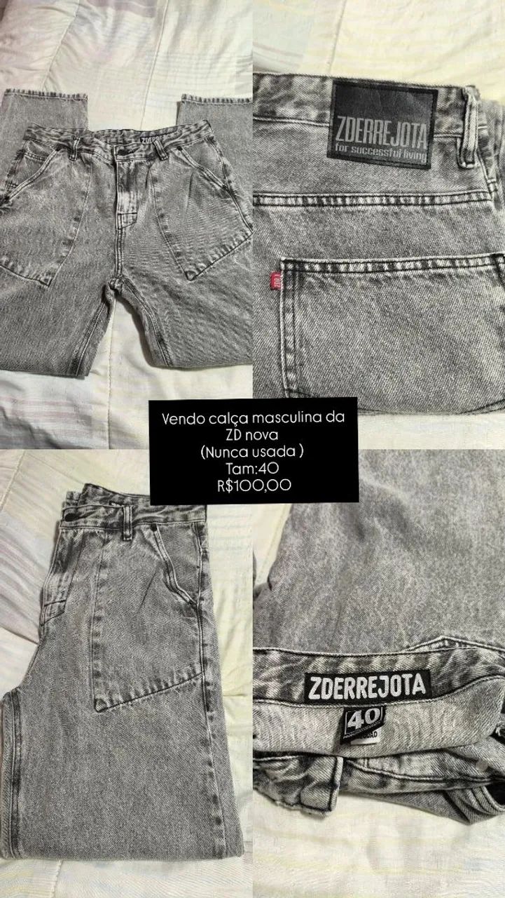 Calça jeans masculina 